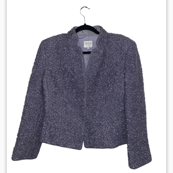 Armani Collezioni Jackets & Blazers - ARMANI COLLEZIONI MOHAIR BLAZER